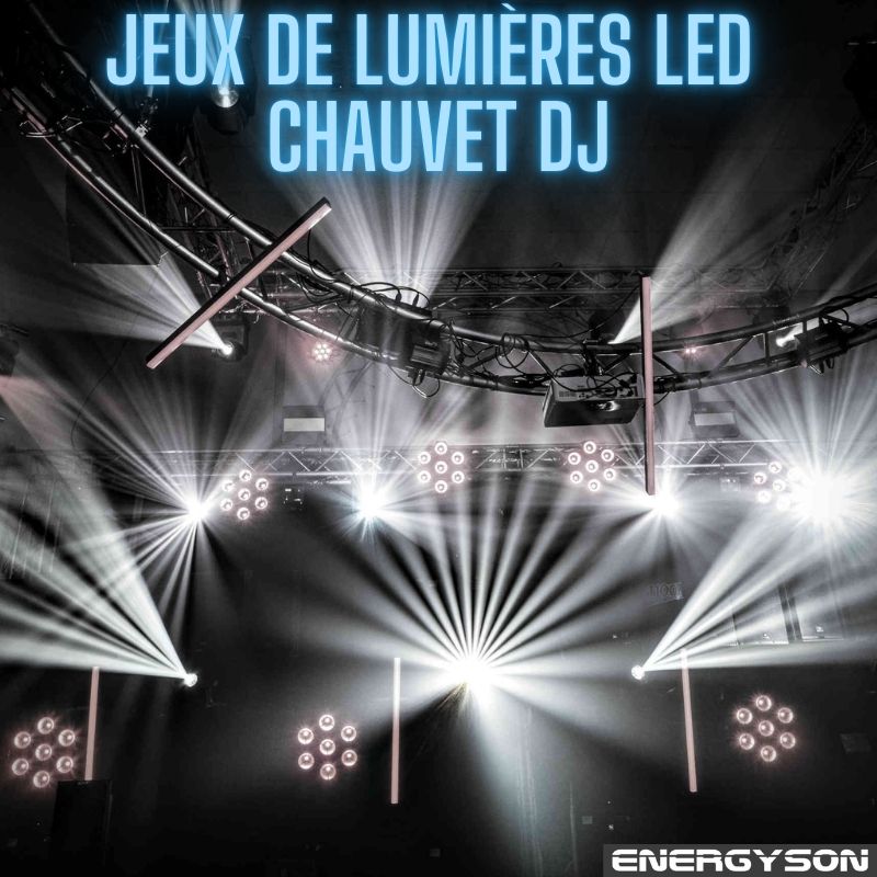 Les jeux de lumières LED Chauvet DJ pour les DJ professionnels